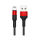 Kabel USAMS Kabel pleciony U5 2A lightning czerwony 1,2m